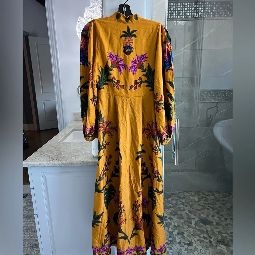 Farm Rio Tropical Tapestry Maxi Dress - Picture 12 of 15